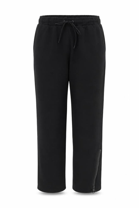 Sophlyine Womens Black Jogger Sweatpants L Cotton Blend Comfy Activewear Trousers