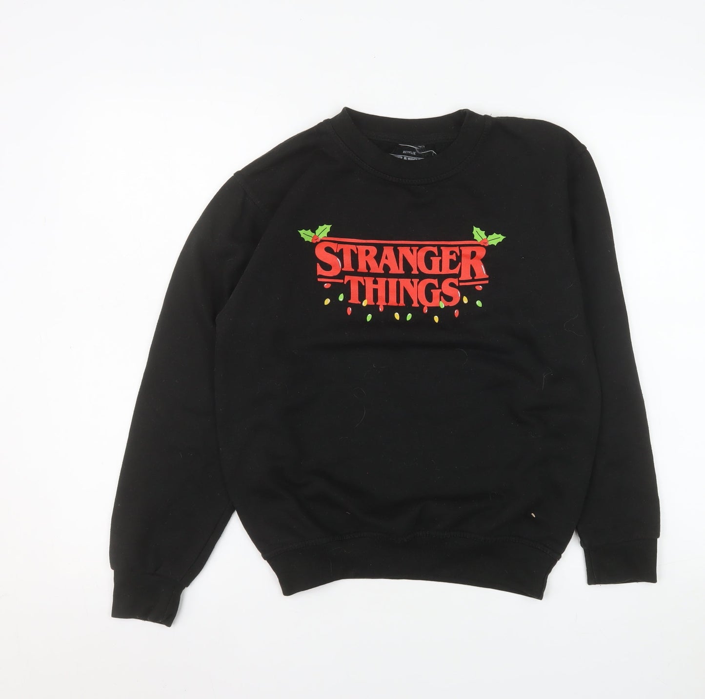 Netflix Stranger Things Women’s Black XL Pullover Sweatshirt