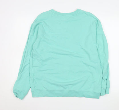 Levi's Men's Green Crew Neck Pullover Sweatshirt Size S
