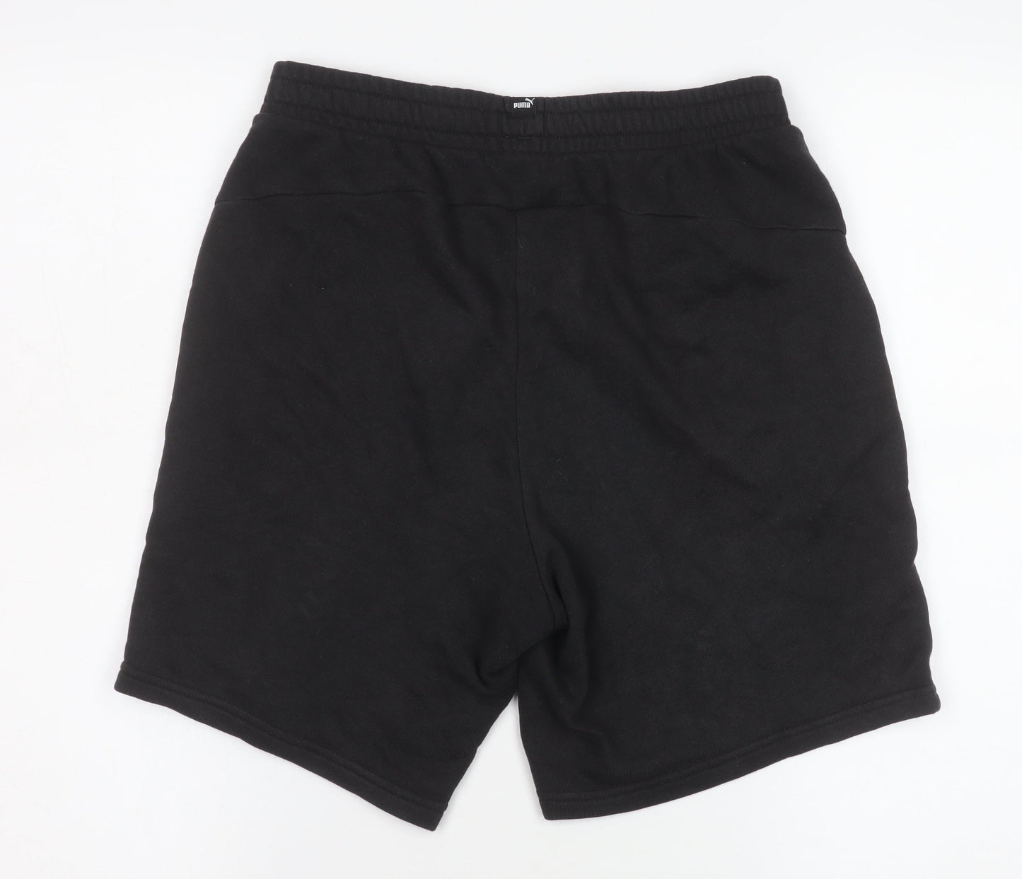 Puma Teens Black XL Sweat Shorts Gym & Training Activewear