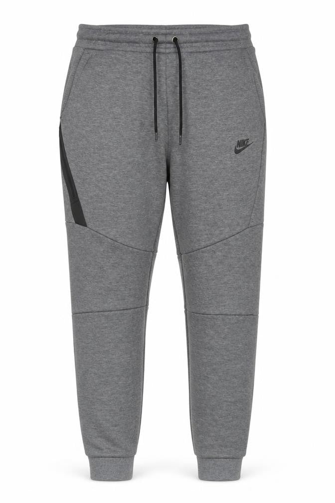 Nike Mens Grey Jogger Trousers M Regular Fit Knit Sweatpants
