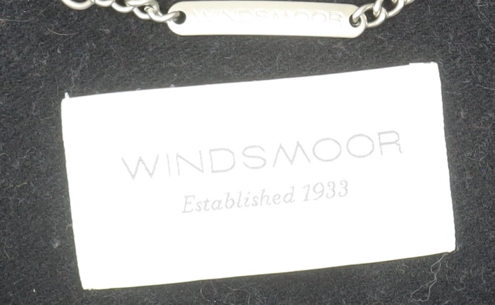 Windsmoor Women's Black Wool Blend Long Overcoat Size 14 Classic Style