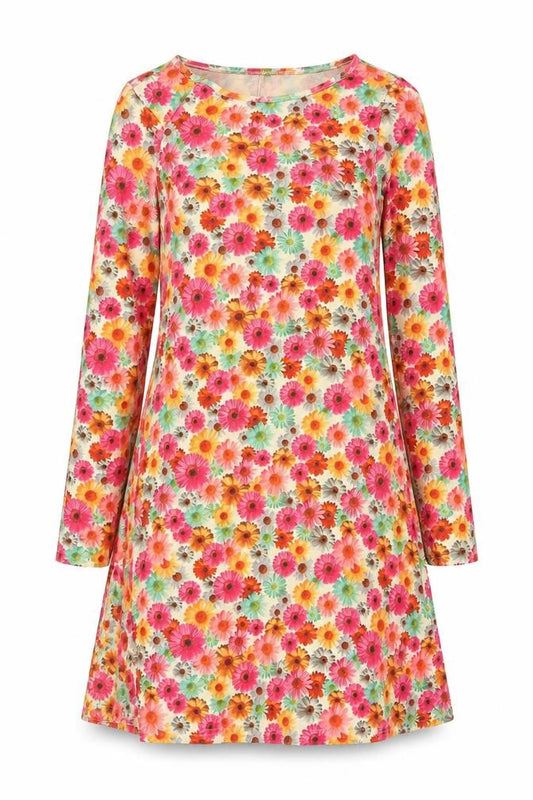 Club L Women’s Multicoloured Floral Shift Dress Size 8