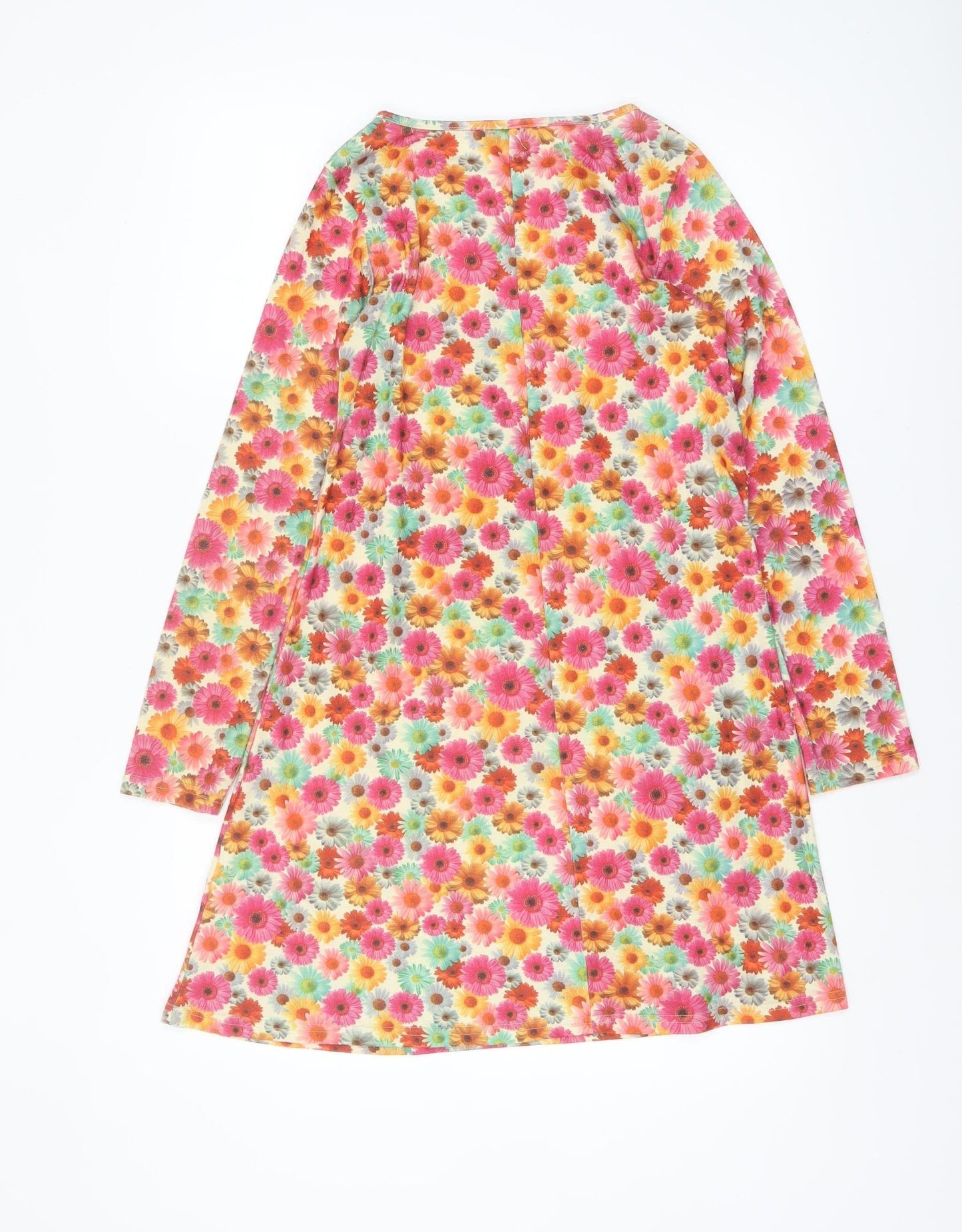 Club L Women’s Multicoloured Floral Shift Dress Size 8