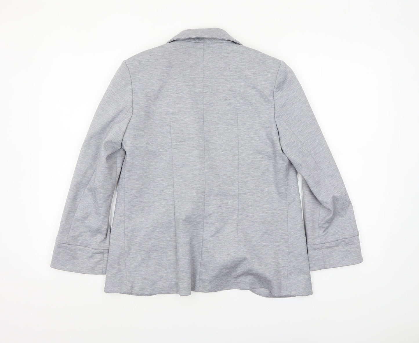 Miss Selfridge Women's Grey Size 10 Tailored Blazer Jacket