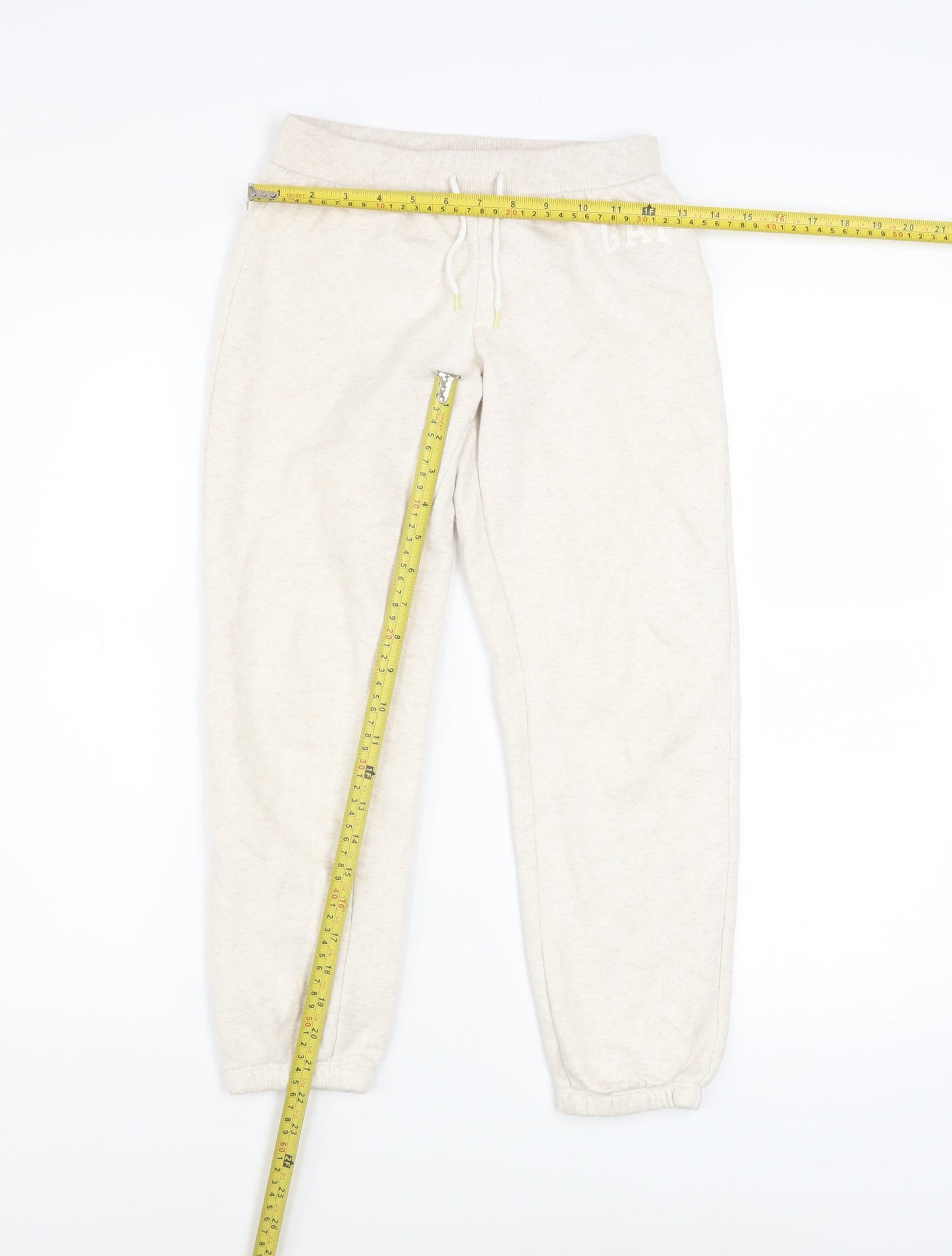 GAP Girls Beige Jogger Sweatpants Size 10 Years Cotton Blend Activewear