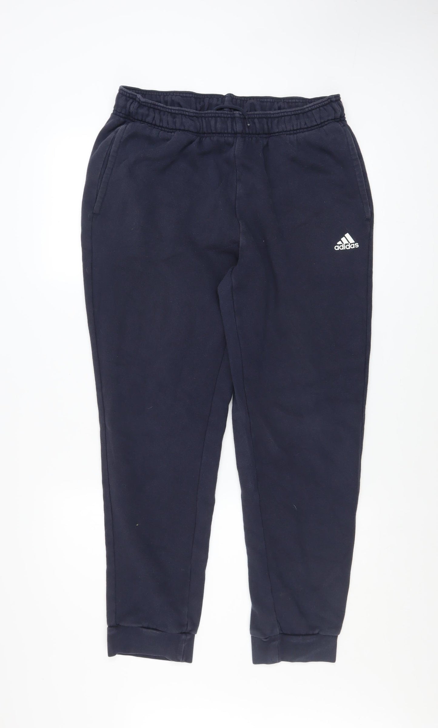 Adidas Men’s Blue 2XL Jogger Sweatpants Fleece Comfort Tapered Activewear