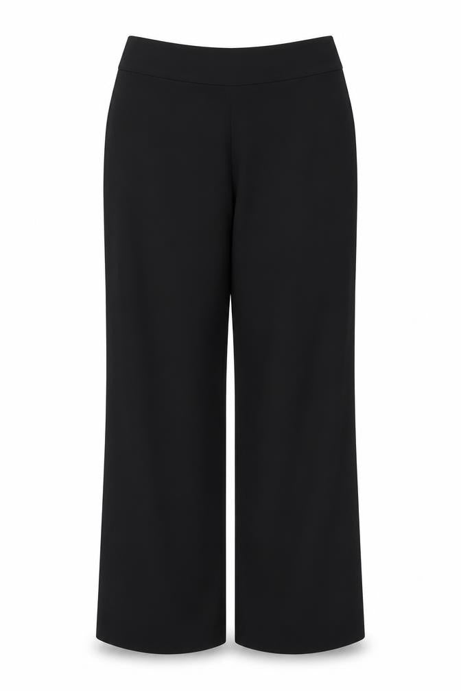 BHS Womens Black Straight Leg Dress Pants Size 16 Polyester Blend