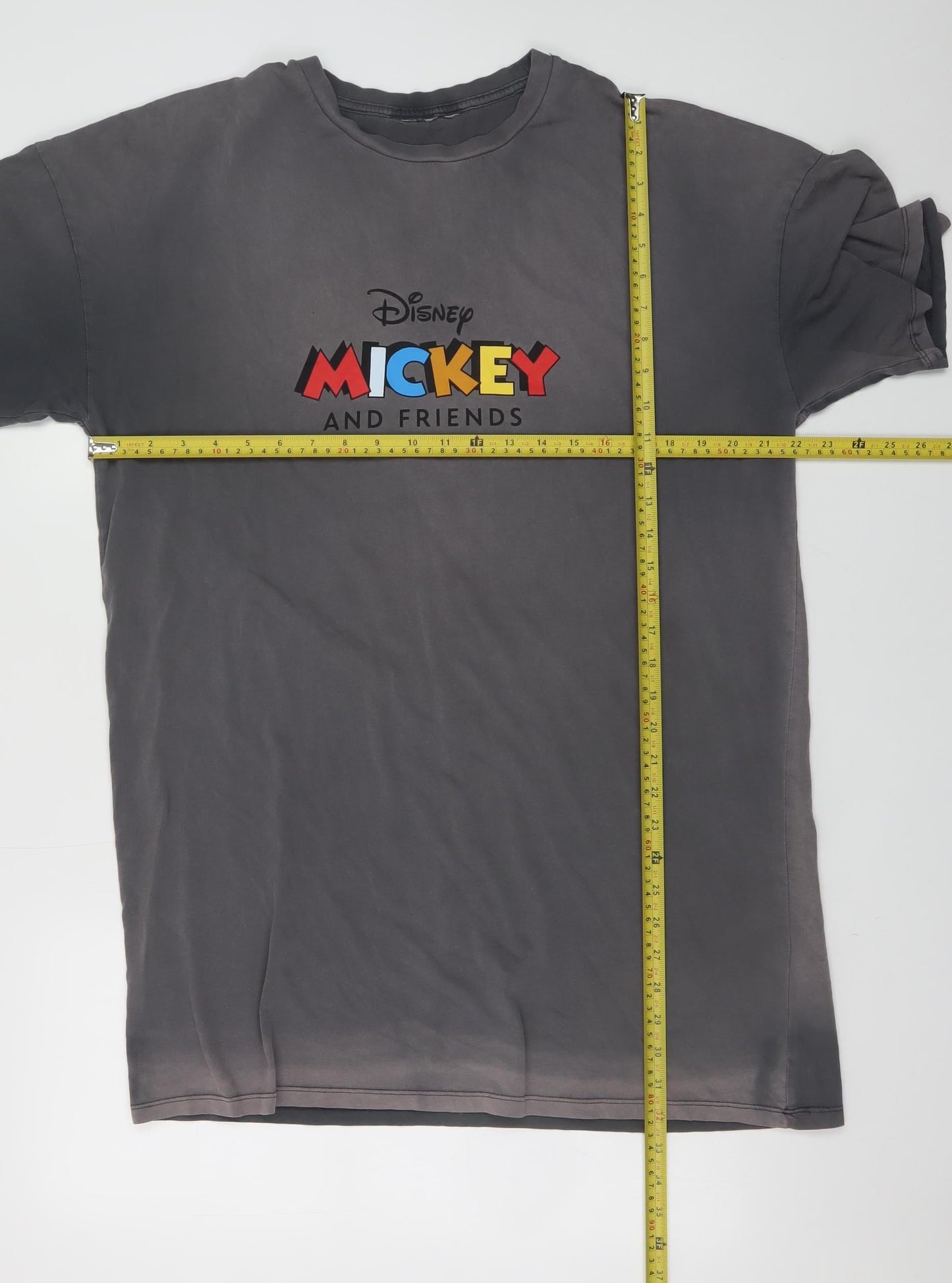 Primark Disney Mickey & Friends Grey Women's S Nightshirt T-Shirt Style