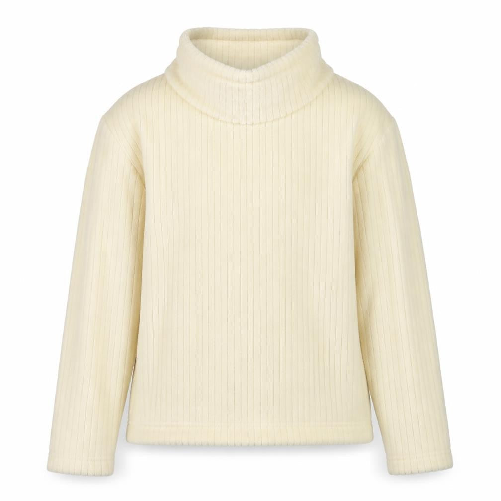 Regatta Girls Beige Fleece Roll Neck Pullover Sweatshirt 11-12 Years