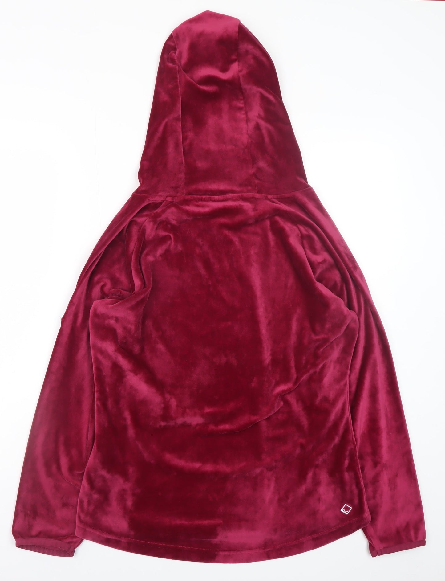 Regatta Great Outdoors Women's Burgundy Velour Hoodie UK 14