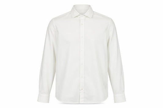 Topman Mens White Slim Fit Formal Dress Shirt Size S