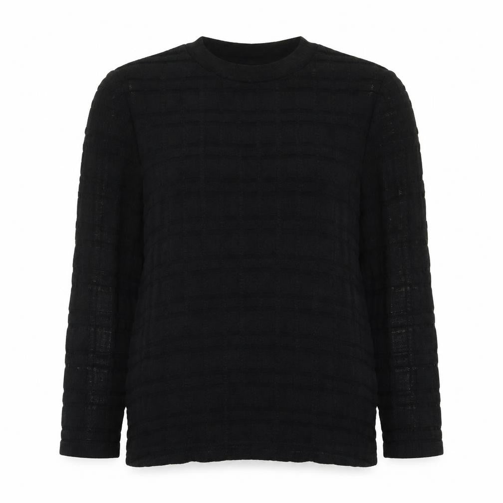 ZARA Women Black Long Sleeve Basic Stretch Blouse Size S