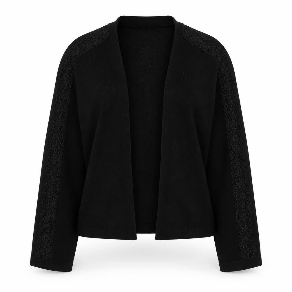 Marks & Spencer Women’s Black Lace Trim Cardigan Size 14