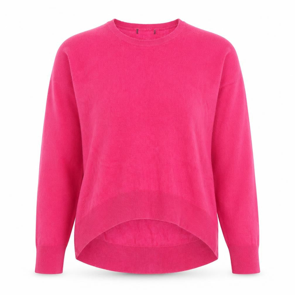 Primark Women’s Pink Crew Neck Long Sleeve Pullover Jumper Size 10/12