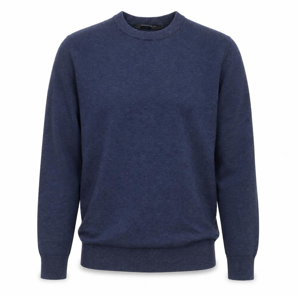 Primark Men's Blue Small Crew Neck Knit Jumper