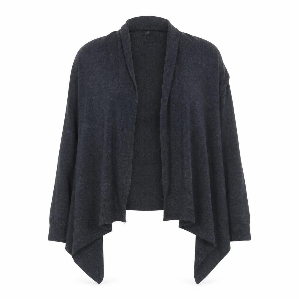 H&M Women’s Grey Wool Blend Wrap Cardigan XS