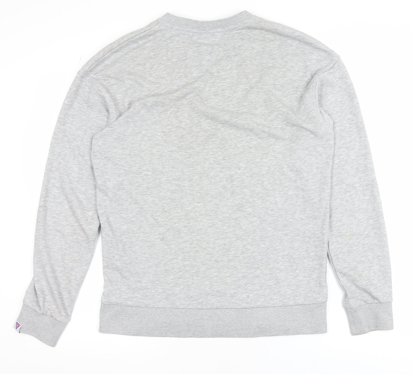 Jack & Jones Mens Grey Core Logo Pullover Sweatshirt Size S