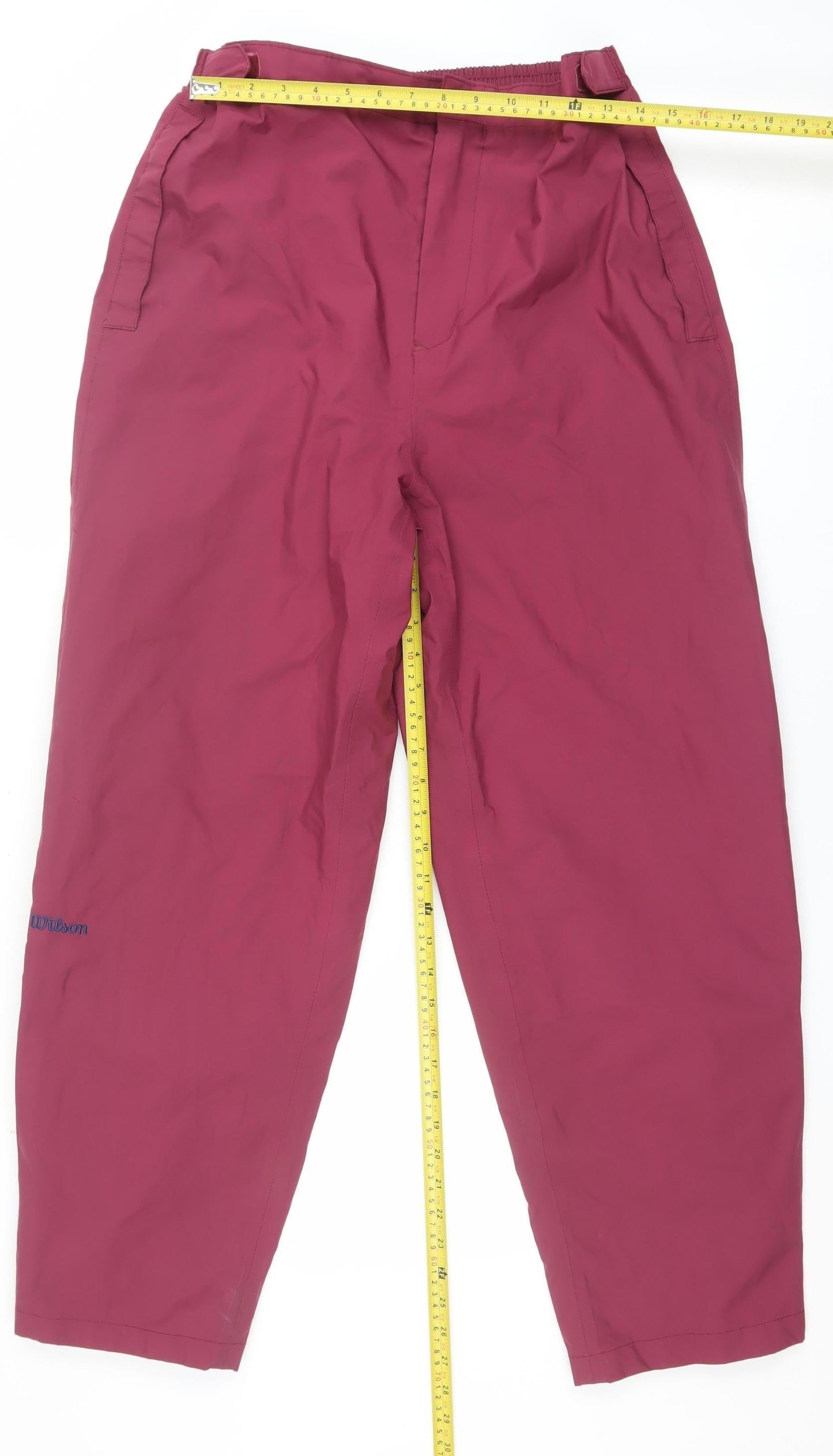 Wilson Women’s Pink Waterproof Sports Trousers Size L Polyester