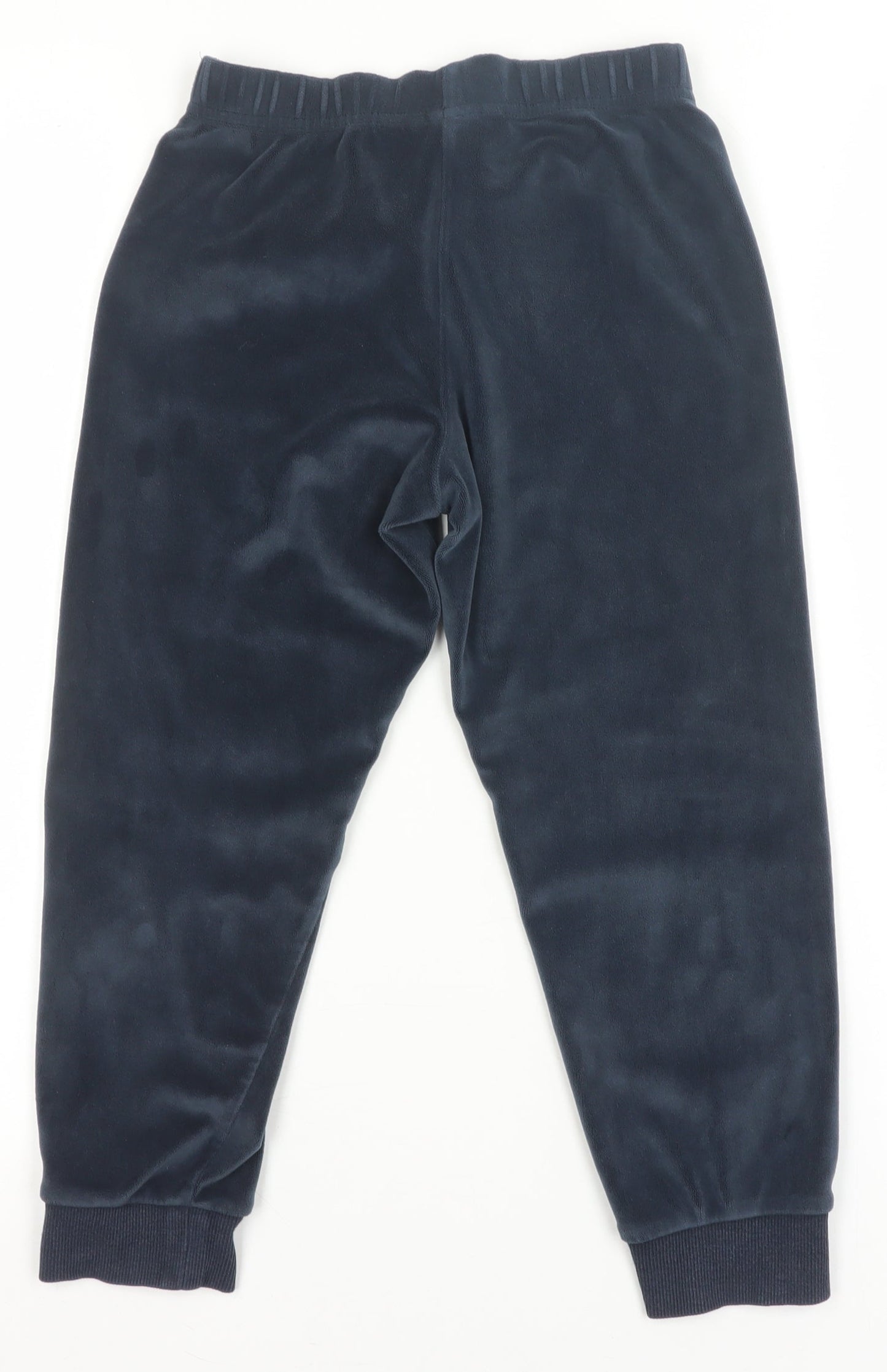 Marks and Spencer Boys Blue Gryffindor Velour Pyjama Pants 6-7 Years