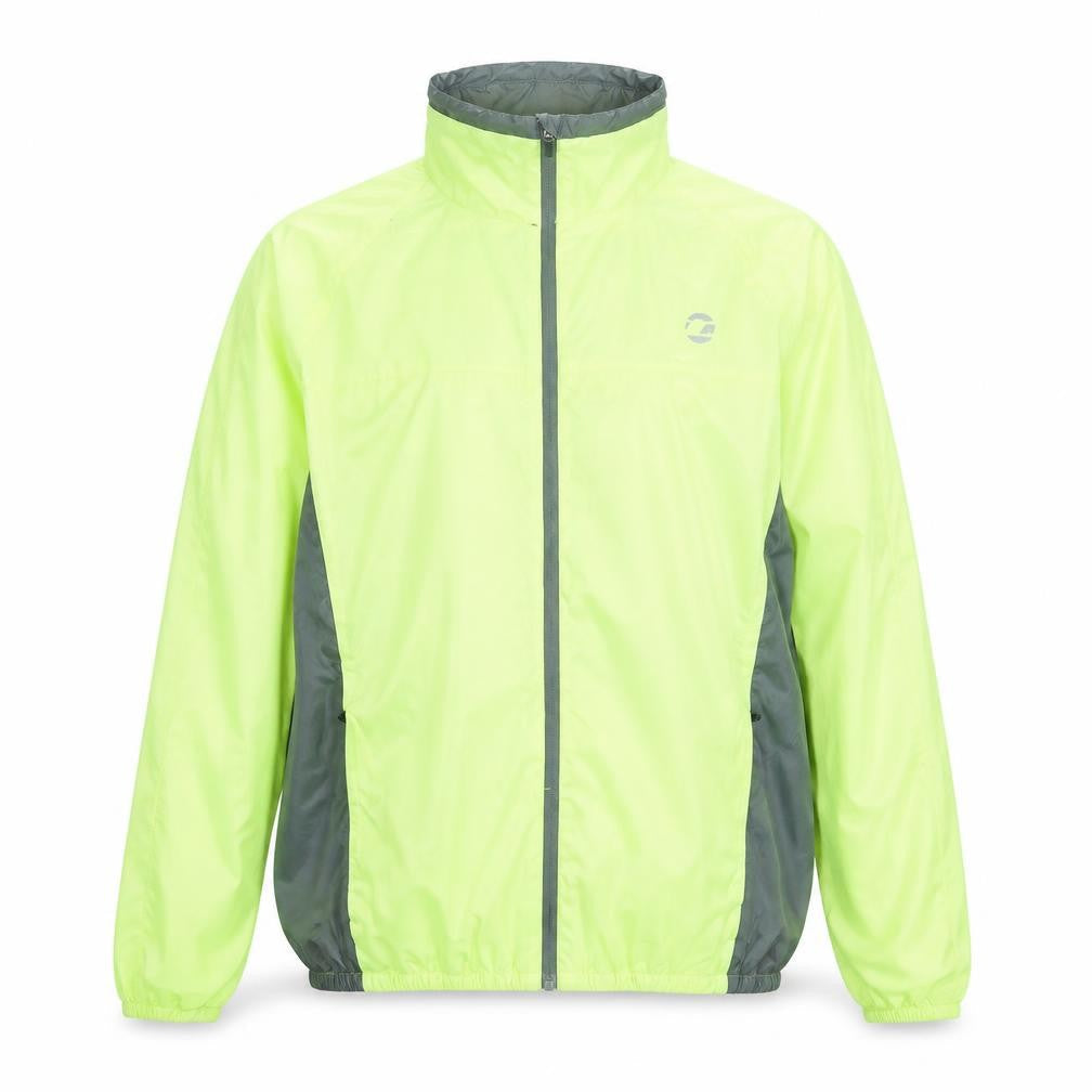 Tenn Outdoors Men's Green L Reflective Windbreaker Jacket