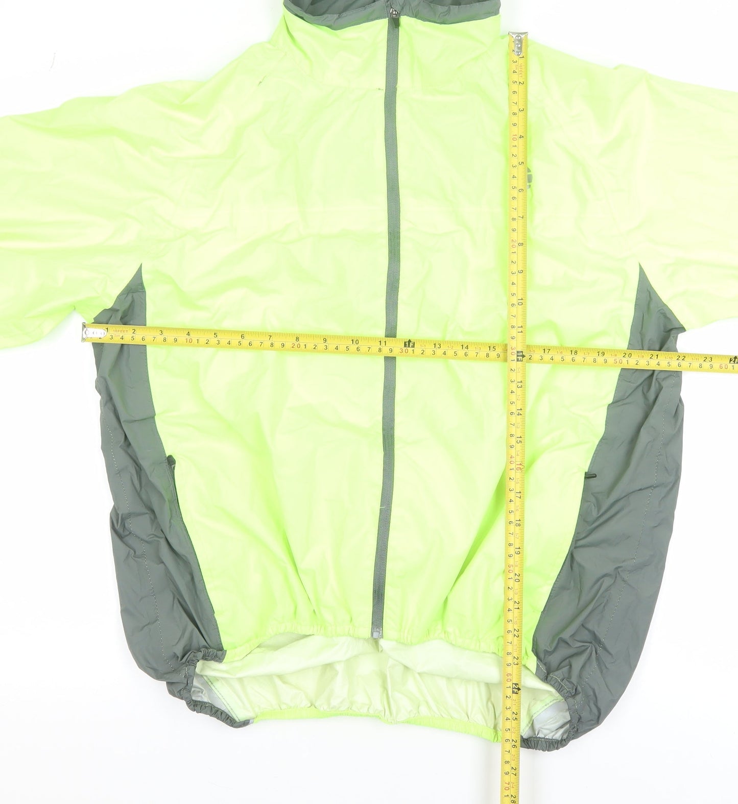 Tenn Outdoors Men's Green L Reflective Windbreaker Jacket
