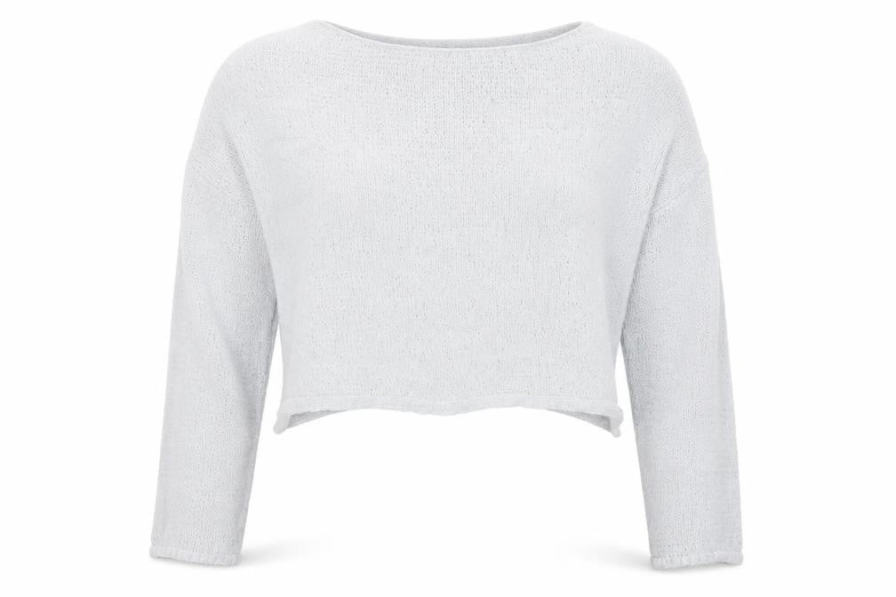 Pull&Bear Womens Grey Knit Pullover Jumper Size 12 Relaxed Fit
