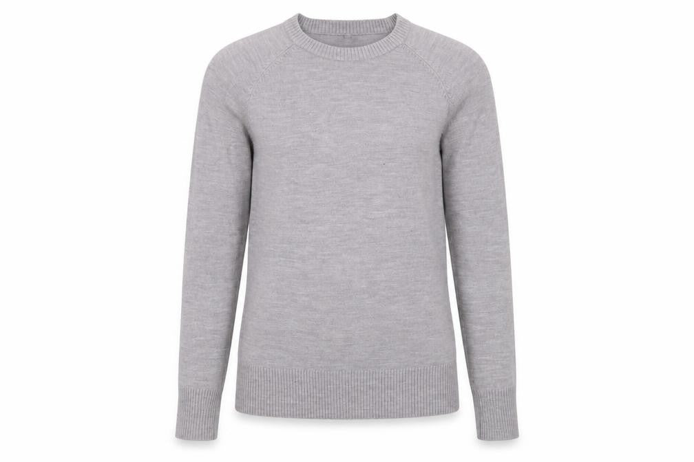 French Connection Women's Grey Crew Neck Knit Jumper Size S