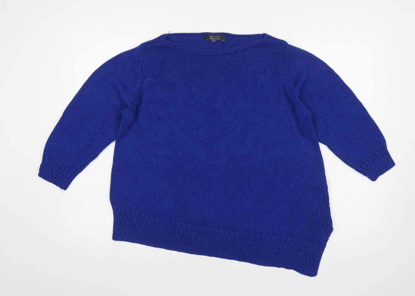 Marks and Spencer Women’s Blue Per Una Knit Jumper UK 20 Pullover