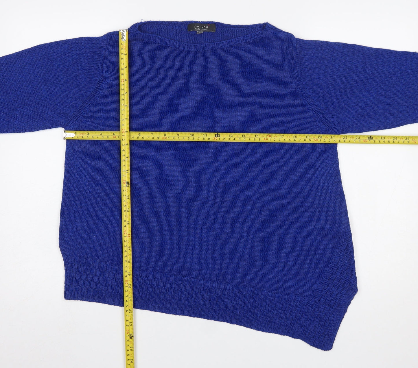Marks and Spencer Women’s Blue Per Una Knit Jumper UK 20 Pullover