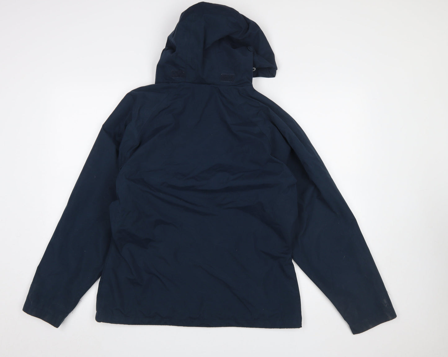 Trespass Women’s Blue Waterproof Hooded Rain Jacket Size M