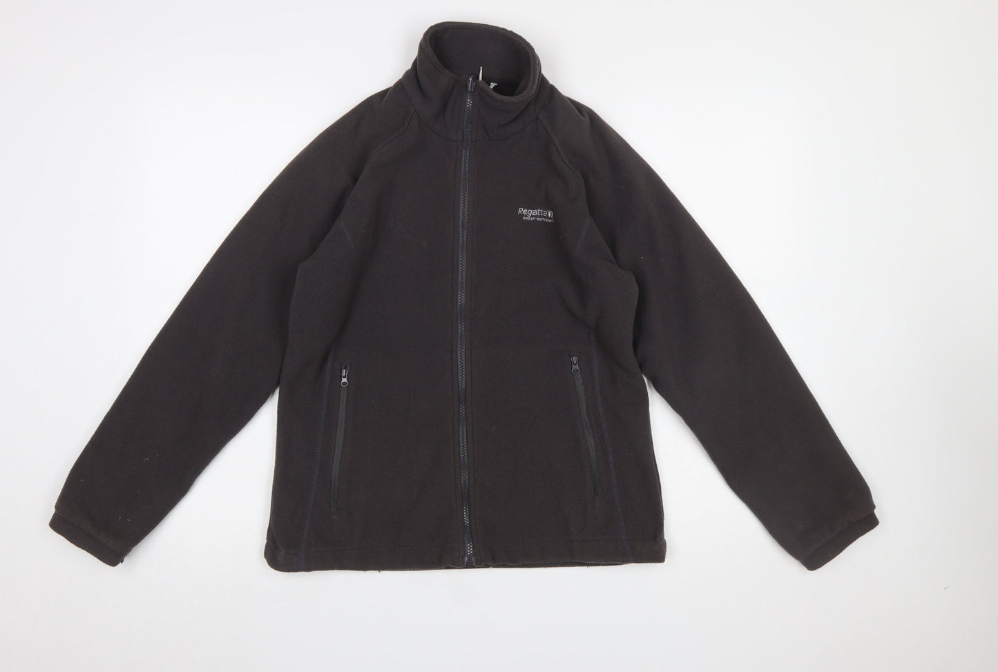 Regatta Men’s Black Fleece Full Zip Jacket 34in Regular Fit