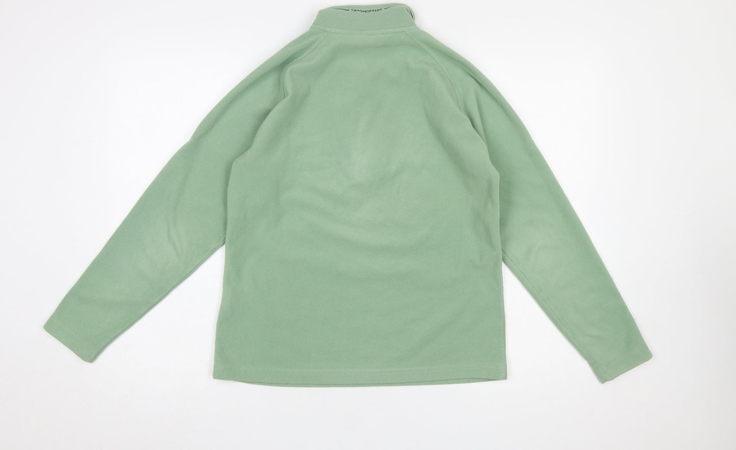 Craghoppers Women’s Green Fleece 1/4 Zip Pullover Sweatshirt UK 10