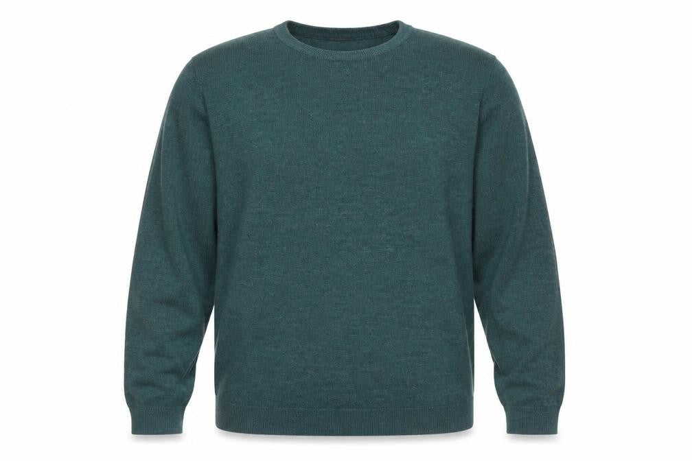 Red Herring Men’s Green XL Crew Neck Acrylic Jumper