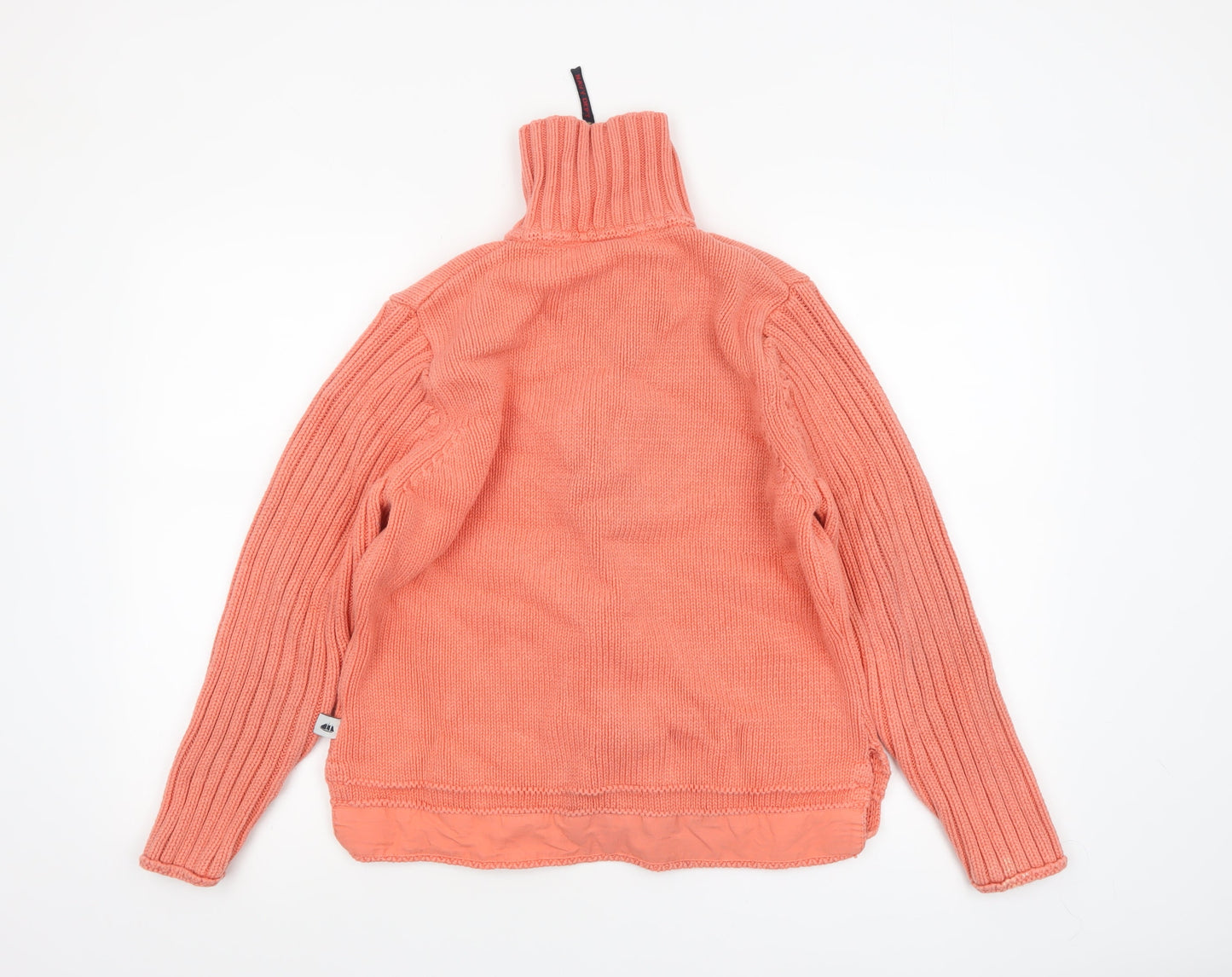 Hublot Women’s Pink 2XL Full Zip Cotton Knit Jumper
