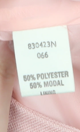 Viyella Women’s Pink Knee Length Pencil Skirt UK 10