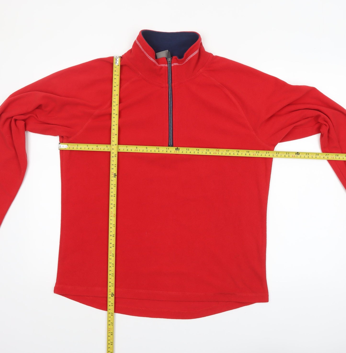 Trespass Women's Red XL 1/2 Zip Fleece Sweatshirt Outdoor Pullover