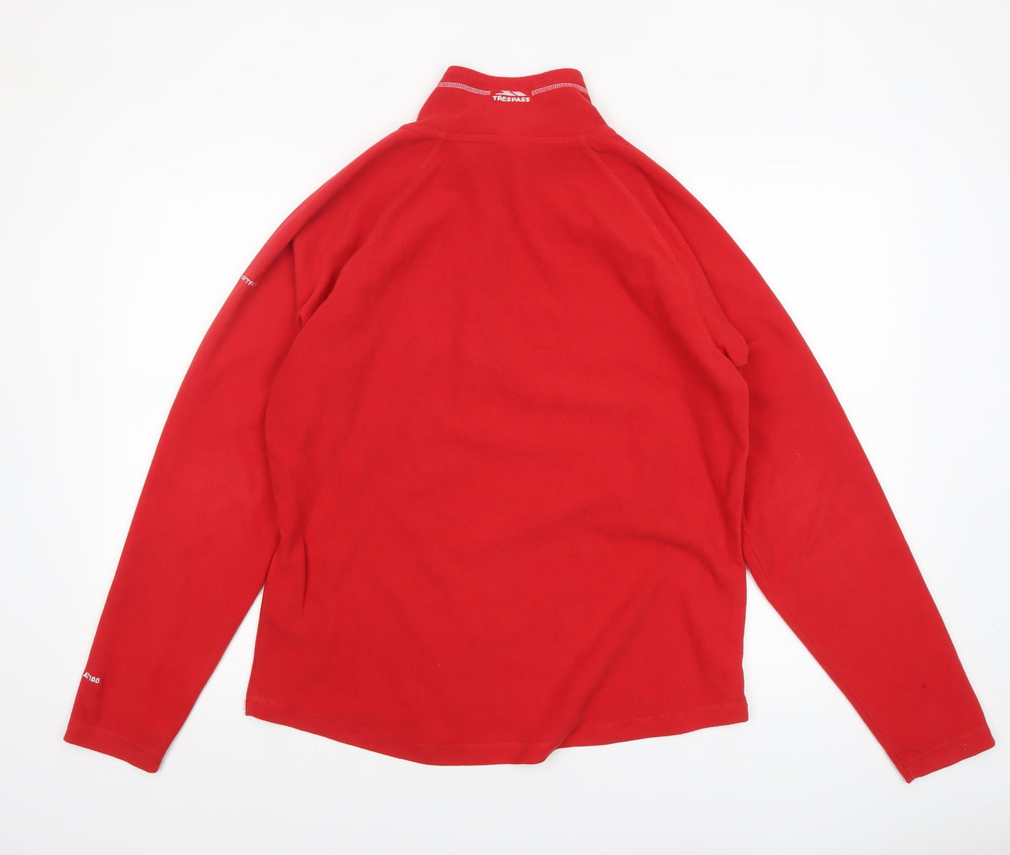 Trespass Women's Red XL 1/2 Zip Fleece Sweatshirt Outdoor Pullover