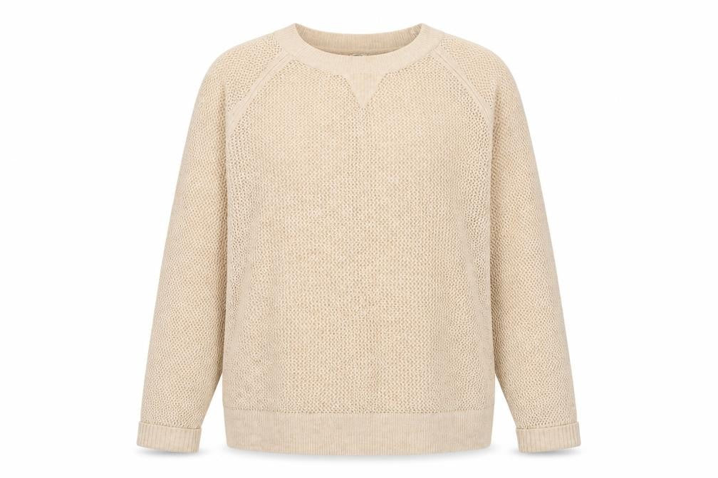 Papaya Women Beige Size 20 Knitted Pullover Jumper Long Sleeve