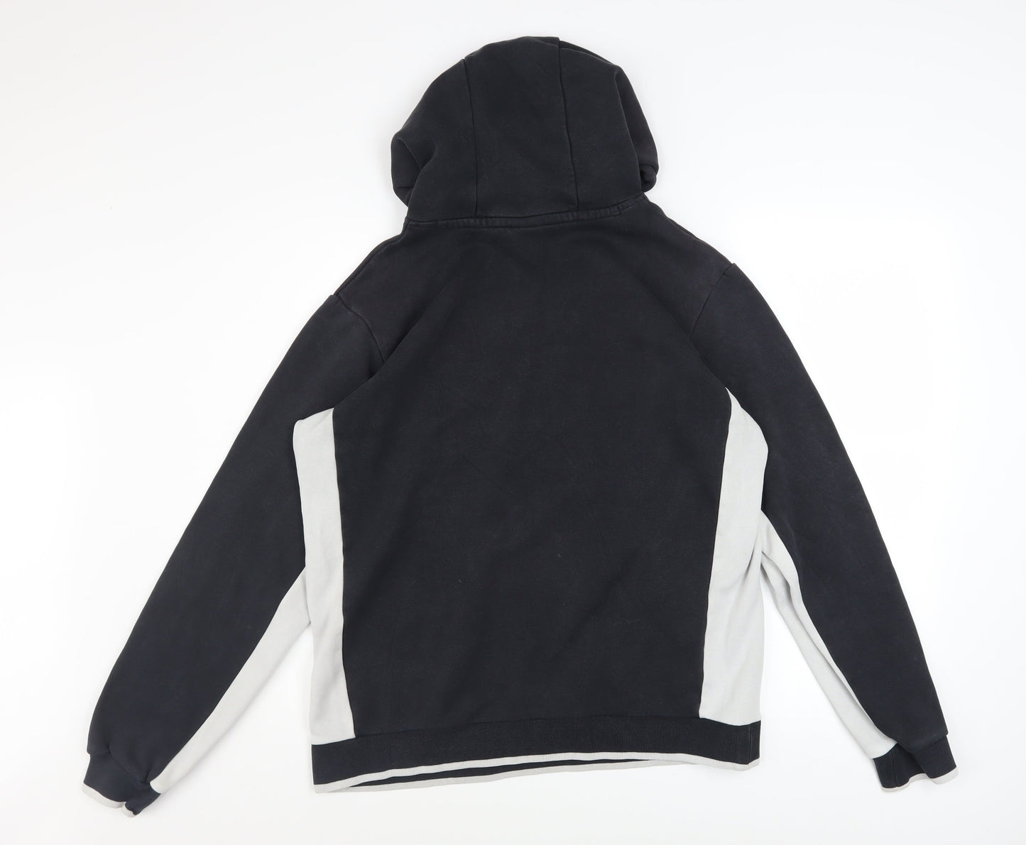 Nike Men Black Pullover Hoodie M Sportswear Fleece Regular Fit