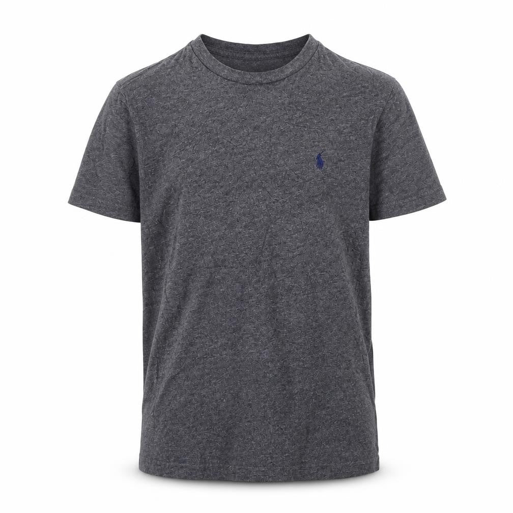 Ralph Lauren Boys Grey Cotton Short Sleeve T-Shirt Size 8 Years