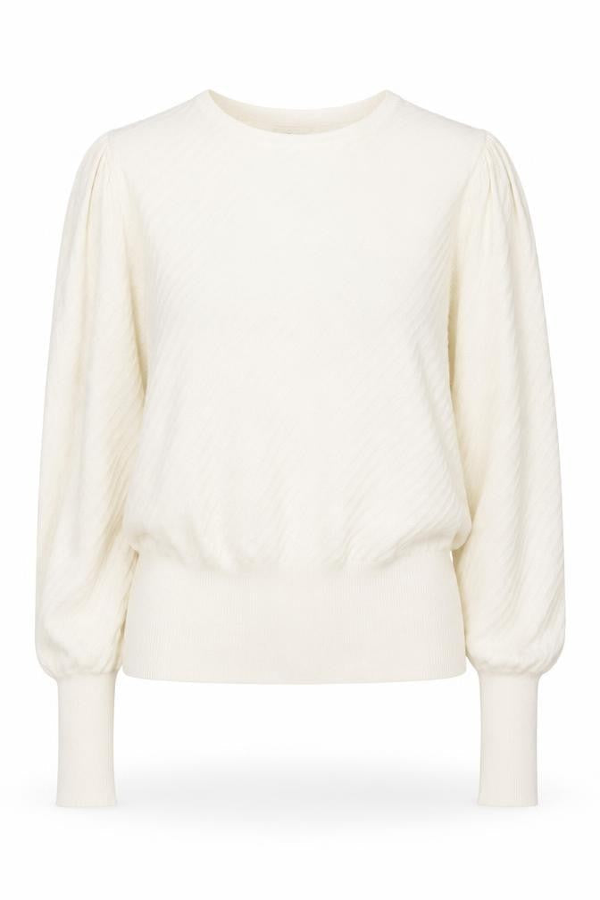 Marks & Spencer Women’s Ivory Crew Neck Long Sleeve Pullover Jumper Size 14