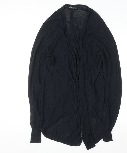 Adrianna Papell Women’s Black Knit Open Front Cardigan XL