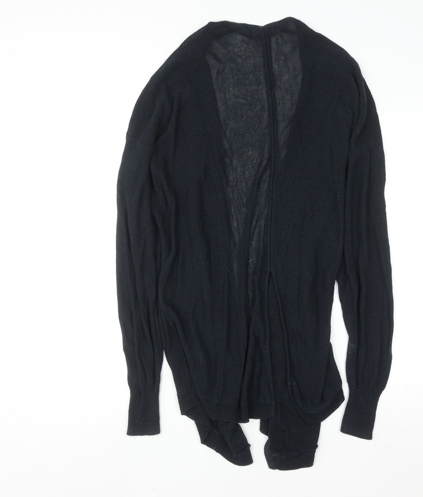 Adrianna Papell Women’s Black Knit Open Front Cardigan XL