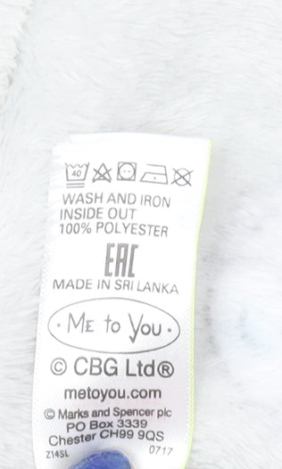 Marks and Spencer Girls Grey Me to You Hooded Fleece Robe 3-4 Years