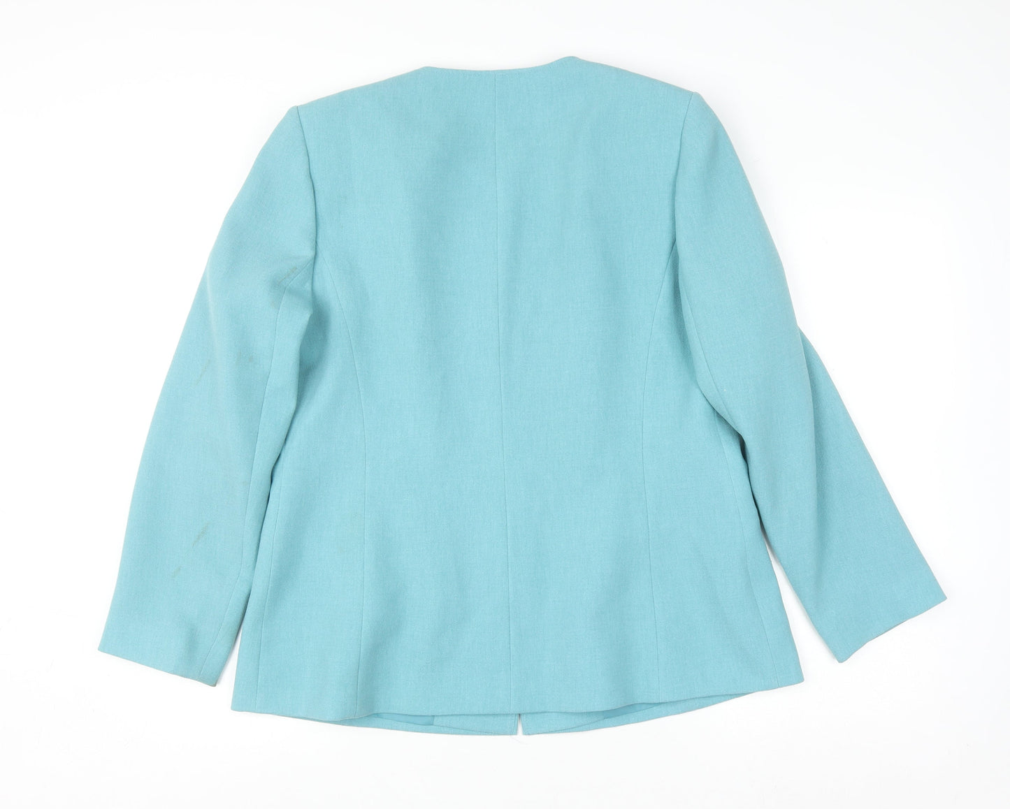 Eastex Women's Blue Polyester Blazer Jacket Size 14