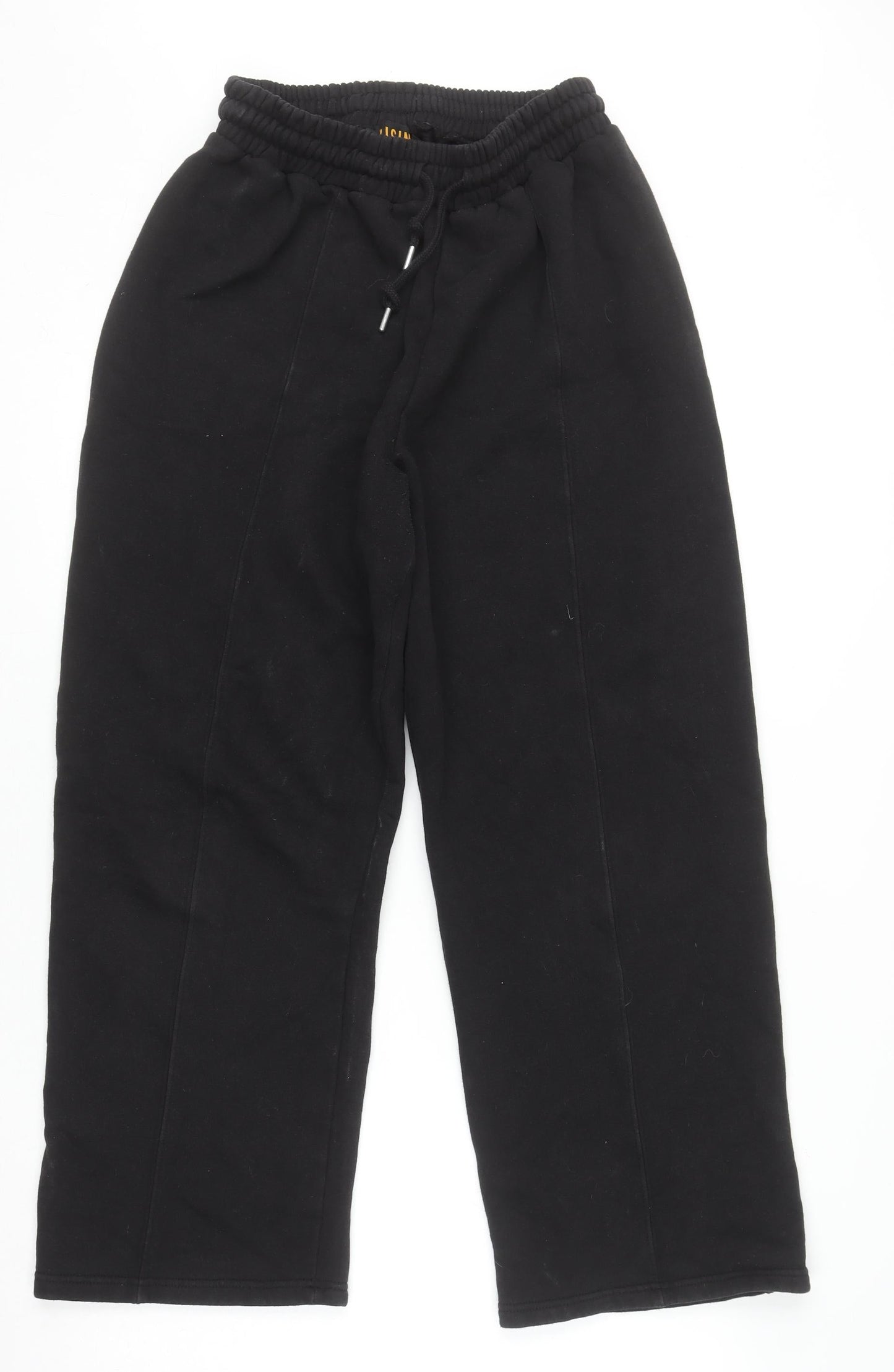 Rising Womens Black M/L Jogger Tracksuit Bottoms Cotton Blend