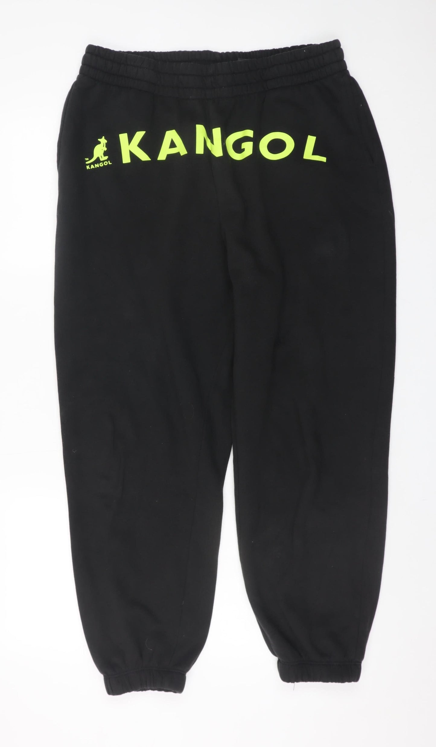 Kangol x H&M Men's Black Logo Sweatpants L Regular Fit