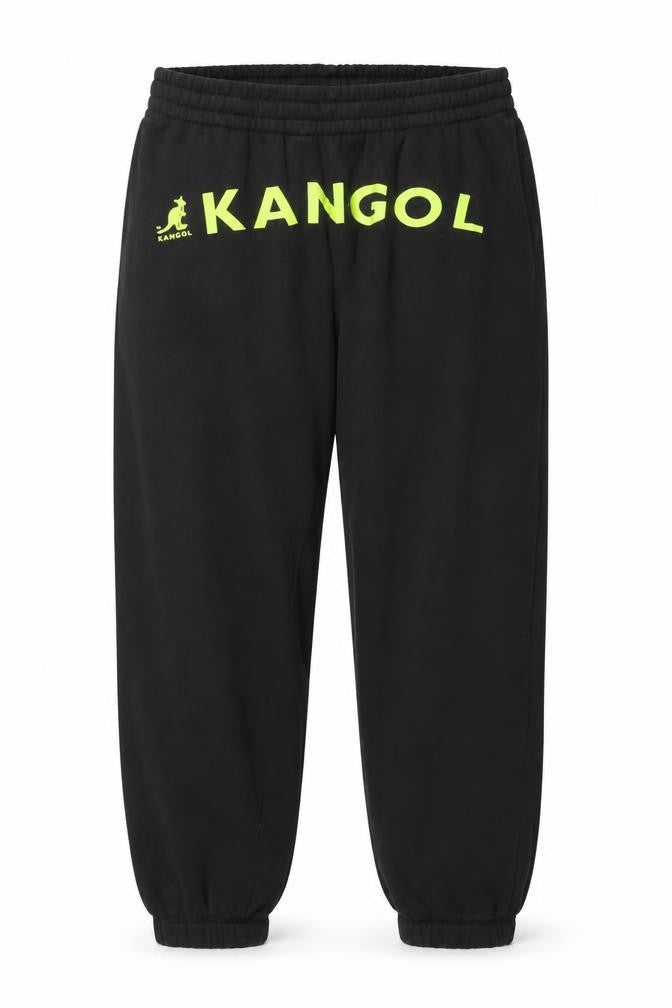 Kangol x H&M Men's Black Logo Sweatpants L Regular Fit