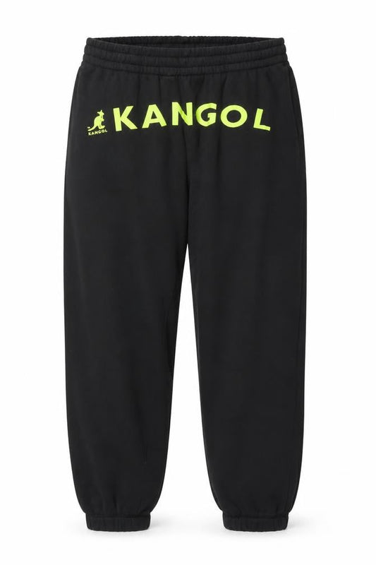 Kangol x H&M Men's Black Logo Sweatpants L Regular Fit